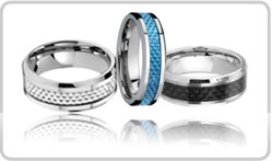 Carbon Fiber Tungsten Bands